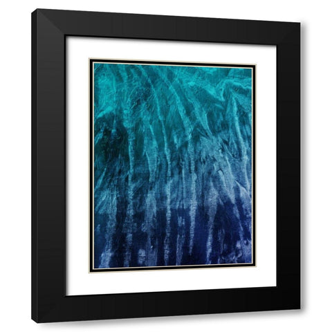 Coastal Ray Black Modern Wood Framed Art Print with Double Matting by Grey, Jace