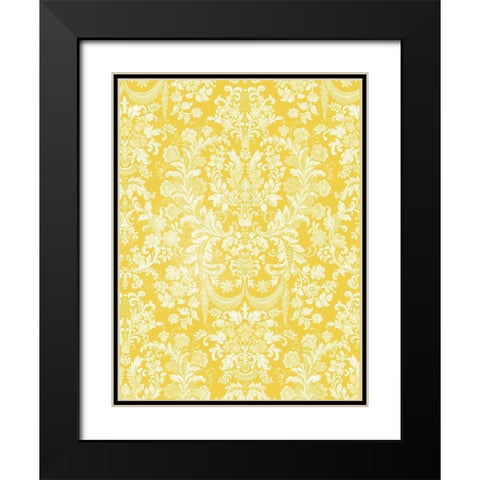Sunny Wall Black Modern Wood Framed Art Print with Double Matting by Grey, Jace