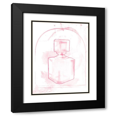 Pink Perfume Two Black Modern Wood Framed Art Print with Double Matting by Grey, Jace
