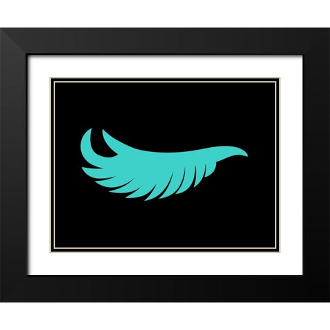 Eye Lash Dark Black Modern Wood Framed Art Print with Double Matting by Grey, Jace