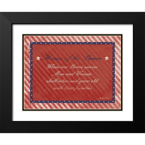 USA Black Modern Wood Framed Art Print with Double Matting by Grey, Jace