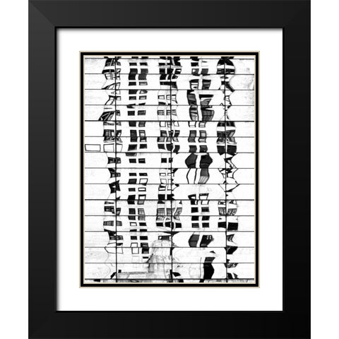 Reflectional Industry A Black Modern Wood Framed Art Print with Double Matting by Pica, Jeff