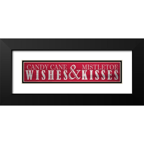 Nostalgic Christmas 11 Black Modern Wood Framed Art Print with Double Matting by Kimberly, Allen