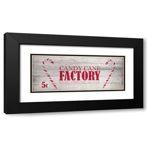 Nostalgic Christmas 1 Black Modern Wood Framed Art Print with Double Matting by Kimberly, Allen
