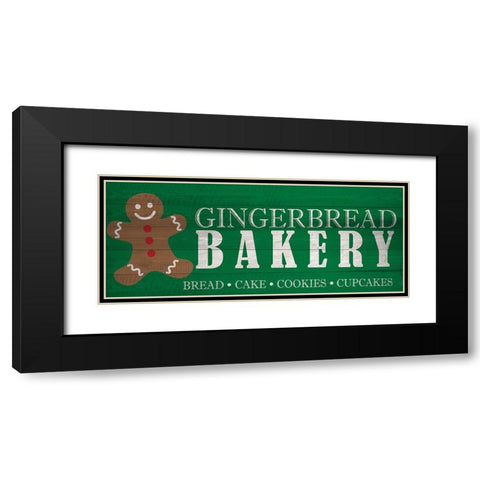 Nostalgic Christmas 2 Black Modern Wood Framed Art Print with Double Matting by Kimberly, Allen