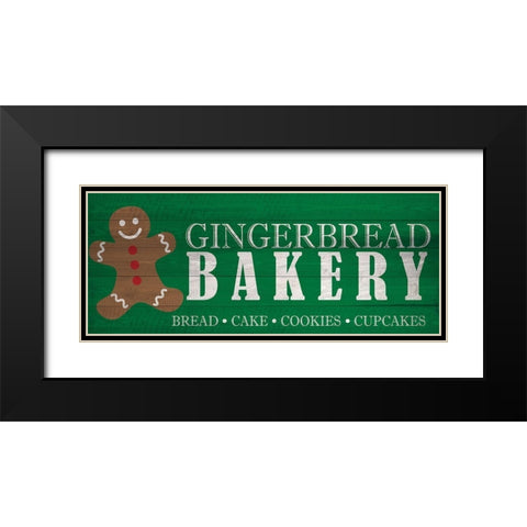 Nostalgic Christmas 2 Black Modern Wood Framed Art Print with Double Matting by Kimberly, Allen