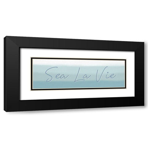 Sea La Vie Black Modern Wood Framed Art Print with Double Matting by Allen, Kimberly
