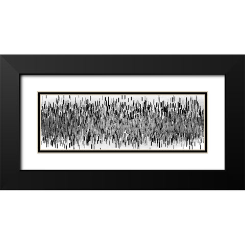 Black Balance Black Modern Wood Framed Art Print with Double Matting by Allen, Kimberly
