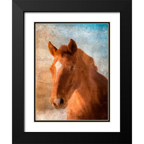 In Your Eyes Black Modern Wood Framed Art Print with Double Matting by Allen, Kimberly