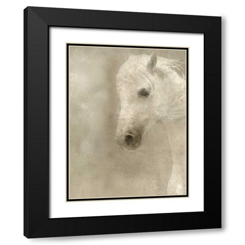 White Main Black Modern Wood Framed Art Print with Double Matting by Allen, Kimberly