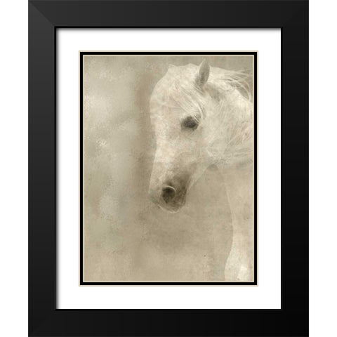 White Main Black Modern Wood Framed Art Print with Double Matting by Allen, Kimberly