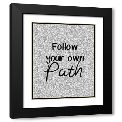 Dreams 1 Black Modern Wood Framed Art Print with Double Matting by Kimberly, Allen