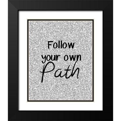 Dreams 1 Black Modern Wood Framed Art Print with Double Matting by Kimberly, Allen