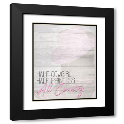 All Country Black Modern Wood Framed Art Print with Double Matting by Kimberly, Allen