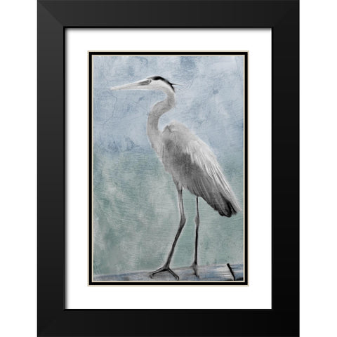 Standing Tall Black Modern Wood Framed Art Print with Double Matting by Kimberly, Allen