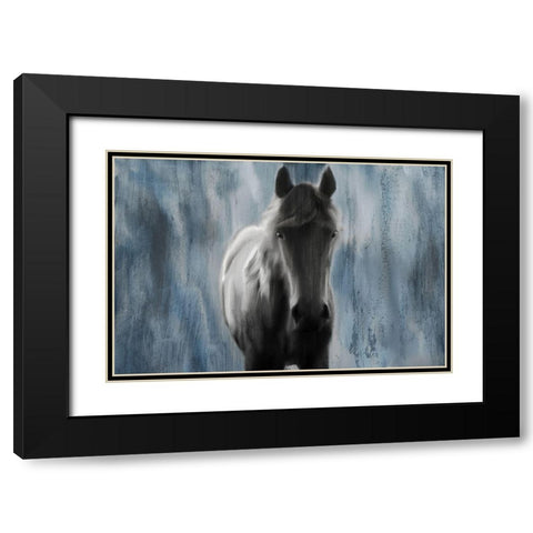 Beauty Black Modern Wood Framed Art Print with Double Matting by Kimberly, Allen
