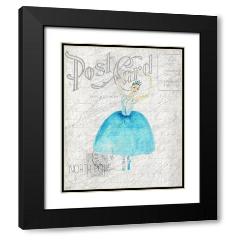 Nostalgic Christmas 6 Black Modern Wood Framed Art Print with Double Matting by Kimberly, Allen