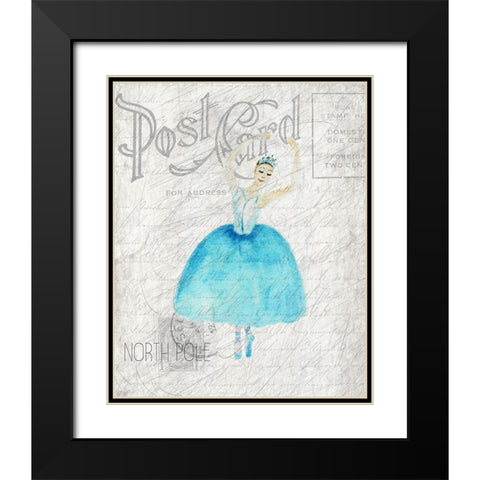 Nostalgic Christmas 6 Black Modern Wood Framed Art Print with Double Matting by Kimberly, Allen