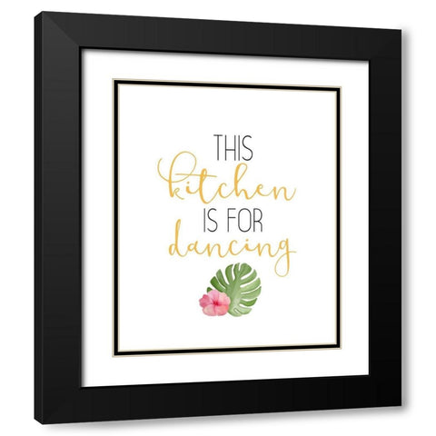 Be Sweet 3 Black Modern Wood Framed Art Print with Double Matting by Kimberly, Allen