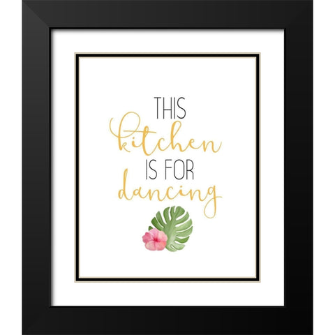 Be Sweet 3 Black Modern Wood Framed Art Print with Double Matting by Kimberly, Allen