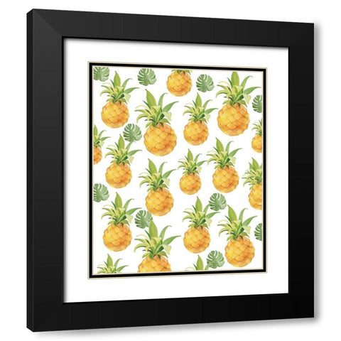 Be Sweet 4 Black Modern Wood Framed Art Print with Double Matting by Kimberly, Allen