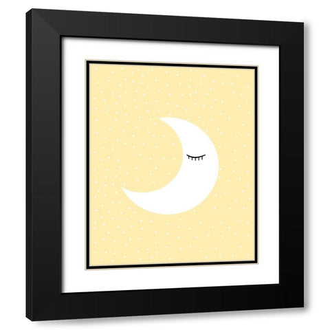 Little One 3 Black Modern Wood Framed Art Print with Double Matting by Allen, Kimberly