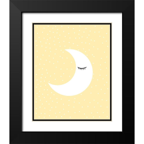 Little One 3 Black Modern Wood Framed Art Print with Double Matting by Allen, Kimberly