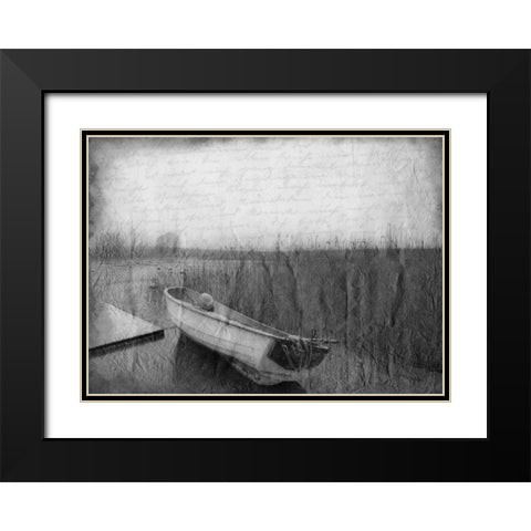 In the Mist Black Modern Wood Framed Art Print with Double Matting by Allen, Kimberly