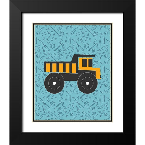 Build 1 Black Modern Wood Framed Art Print with Double Matting by Allen, Kimberly