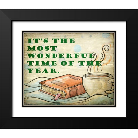 Its the Most Wonderful Black Modern Wood Framed Art Print with Double Matting by Allen, Kimberly