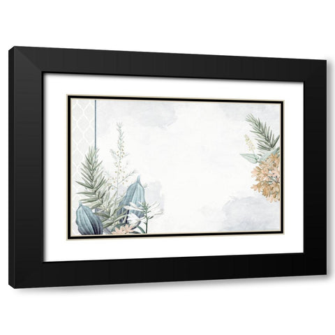 Blessings 5 Black Modern Wood Framed Art Print with Double Matting by Allen, Kimberly