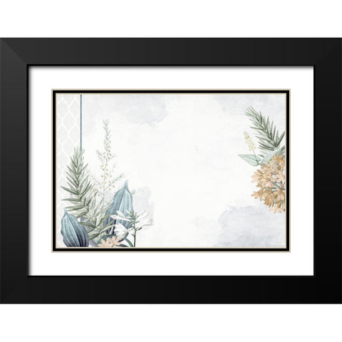 Blessings 5 Black Modern Wood Framed Art Print with Double Matting by Allen, Kimberly