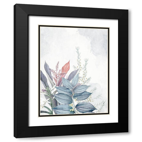 Blessings 8 Black Modern Wood Framed Art Print with Double Matting by Allen, Kimberly