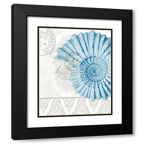 By the Sea 3 Black Modern Wood Framed Art Print with Double Matting by Allen, Kimberly