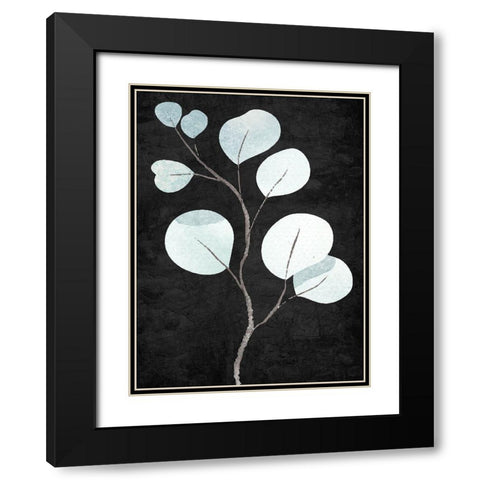 Stems 2 Black Modern Wood Framed Art Print with Double Matting by Allen, Kimberly