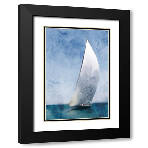 Out To Sail Black Modern Wood Framed Art Print with Double Matting by Allen, Kimberly