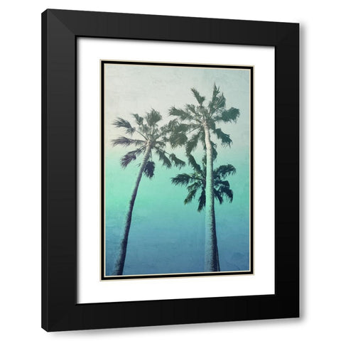 Sunset Blues 2 Black Modern Wood Framed Art Print with Double Matting by Allen, Kimberly