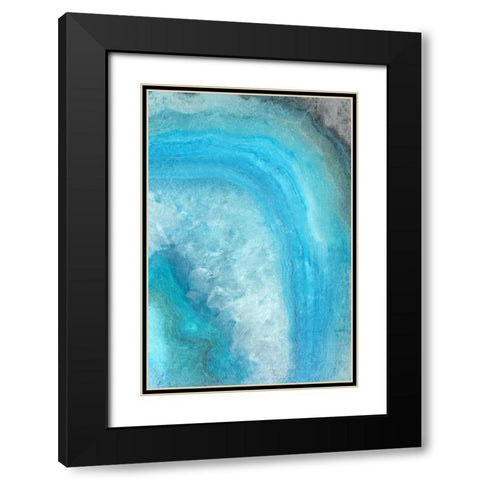Shades 2 Black Modern Wood Framed Art Print with Double Matting by Kimberly, Allen