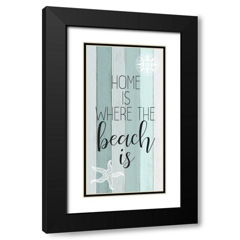 Live in the Sun 3 Black Modern Wood Framed Art Print with Double Matting by Kimberly, Allen