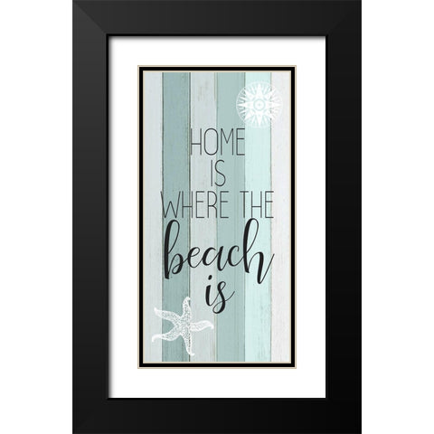 Live in the Sun 3 Black Modern Wood Framed Art Print with Double Matting by Kimberly, Allen