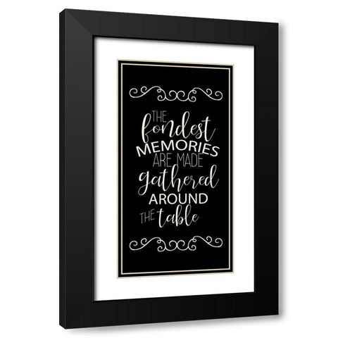 This Kitchen 1 Black Modern Wood Framed Art Print with Double Matting by Allen, Kimberly