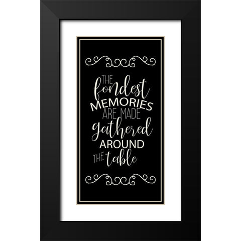 This Kitchen 1 Black Modern Wood Framed Art Print with Double Matting by Allen, Kimberly
