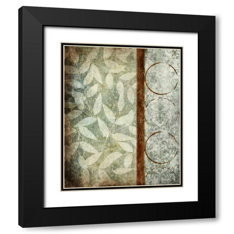Autumn Spice Black Modern Wood Framed Art Print with Double Matting by Emery, Kristin
