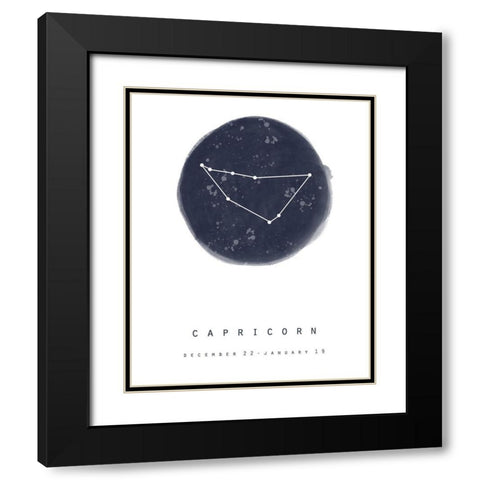 Cap Black Modern Wood Framed Art Print with Double Matting by Straatsma, Leah