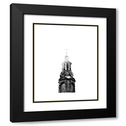 Amsterdam 1 Black Modern Wood Framed Art Print with Double Matting by Straatsma, Leah