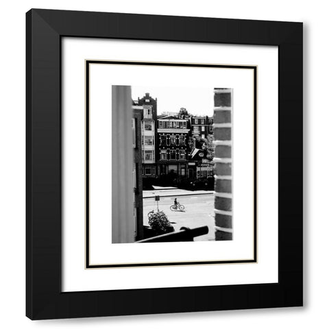 Amsterdam 2 Black Modern Wood Framed Art Print with Double Matting by Straatsma, Leah