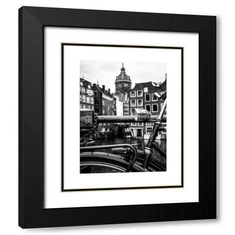 Amsterdam 4 Black Modern Wood Framed Art Print with Double Matting by Straatsma, Leah