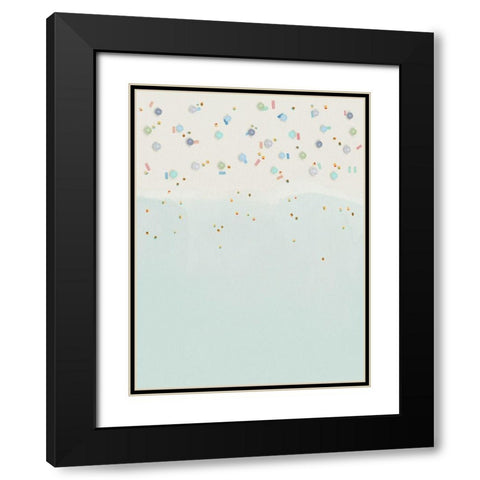 View From Above Black Modern Wood Framed Art Print with Double Matting by Straatsma, Leah