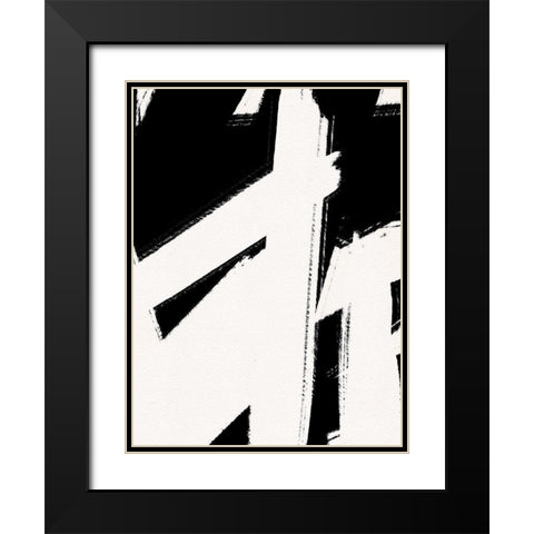 Climbing the Walls Black Modern Wood Framed Art Print with Double Matting by Straatsma, Leah