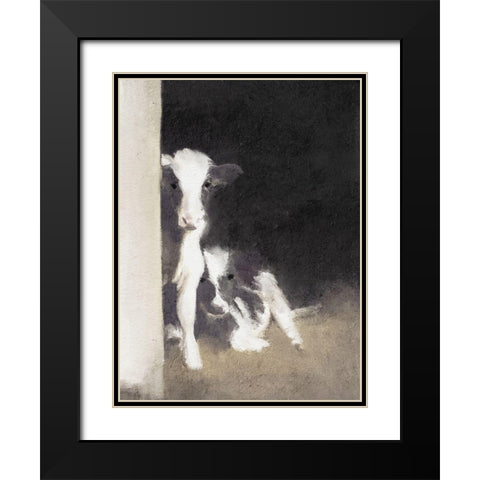Best Friends Black Modern Wood Framed Art Print with Double Matting by Straatsma, Leah